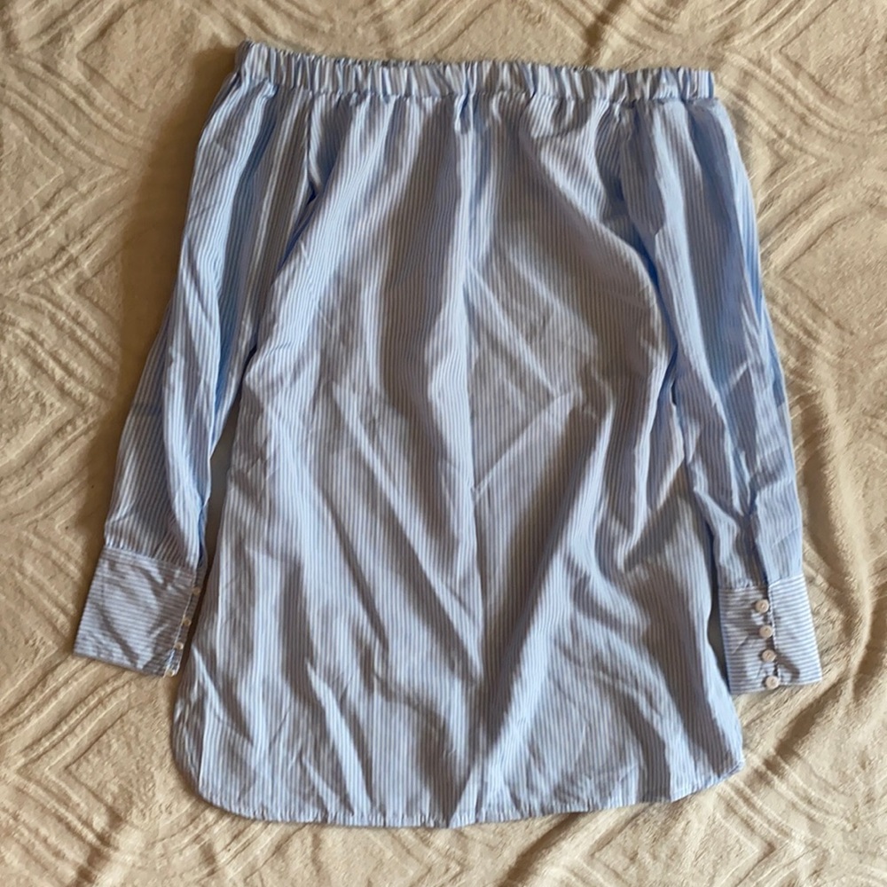 Dress shirt dress